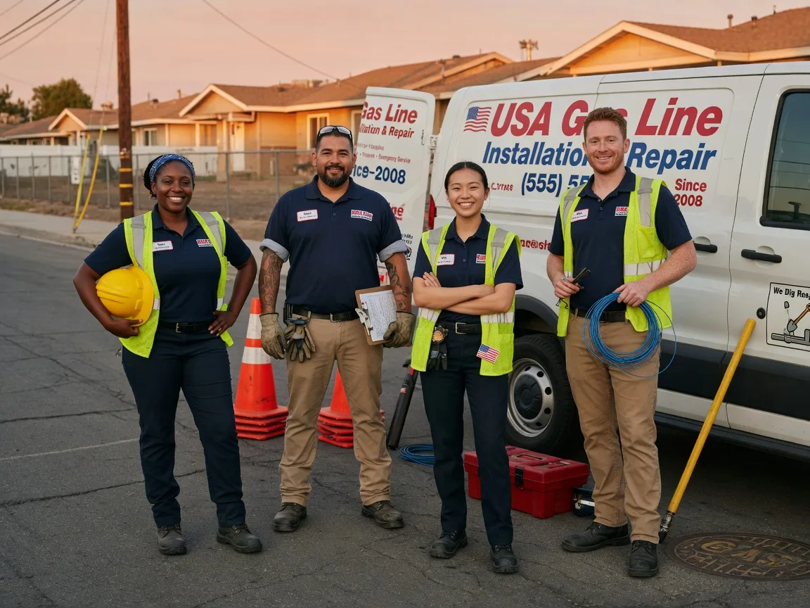 Gas Line Installation company in Youngsville, LA
